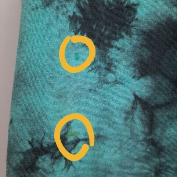 MY HERO ACADEMIA \ Midoriya Tie Dye T-Shirt Funimation Crewneck Sz XL Flaw - Picture 10 of 10